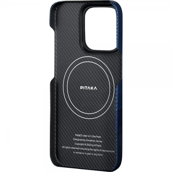 Pitaka iPhone 15 Pro Max Skal StarPeak MagEZ Case 4 Over the Horizon