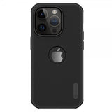 Nillkin iPhone 15 Pro Max Skal Super Frosted Shield Pro Logo Hole Svart