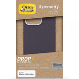 Otterbox iPhone 15 Pro Max Skal Symmetry Cactus Leather MagSafe Plum Luxe