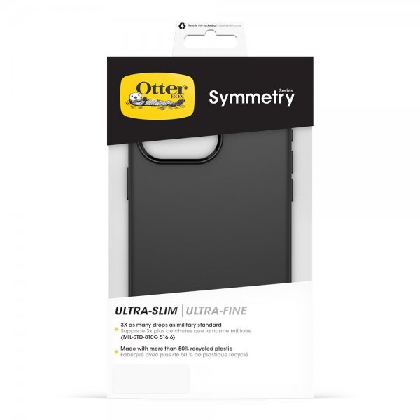 Otterbox iPhone 15 Pro Max Skal Symmetry Svart