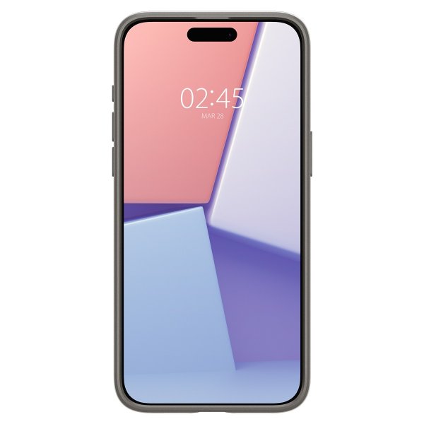 Spigen iPhone 15 Pro Max Skal Thin Fit Gunmetal