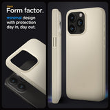 Spigen iPhone 15 Pro Max Skal Thin Fit Mute Beige
