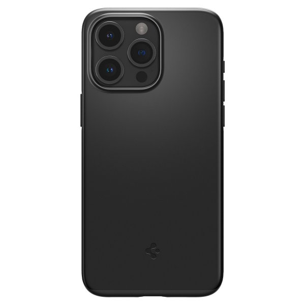 Spigen iPhone 15 Pro Max Skal Thin Fit Svart