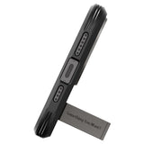 Spigen iPhone 15 Pro Max Skal Tough Armor MagFit Gunmetal