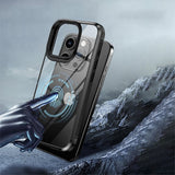 Ipaky iPhone 15 Pro Max Skal Transparent Baksida Lila