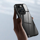 Ipaky iPhone 15 Pro Max Skal Transparent Baksida Lila