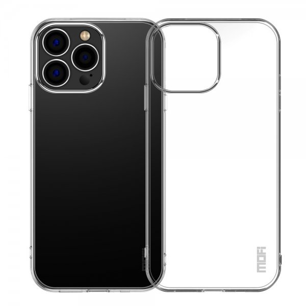 Mofi iPhone 15 Pro Max Skal Transparent TPU Klar