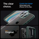 Spigen iPhone 15 Pro Max Skal Ultra Hybrid Abyss Green