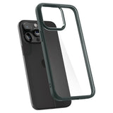 Spigen iPhone 15 Pro Max Skal Ultra Hybrid Abyss Green