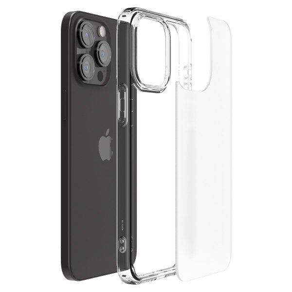 Spigen iPhone 15 Pro Max Skal Ultra Hybrid Frost Clear