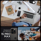 Spigen iPhone 15 Pro Max Skal Ultra Hybrid MagFit Frost Black