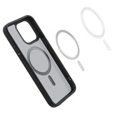 Spigen iPhone 15 Pro Max Skal Ultra Hybrid MagFit Frost Black