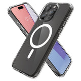 Spigen iPhone 15 Pro Max Skal Ultra Hybrid MagFit Frost Clear