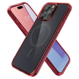 Spigen iPhone 15 Pro Max Skal Ultra Hybrid MagFit Frost Deep Red