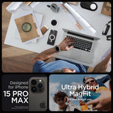 Spigen iPhone 15 Pro Max Skal Ultra Hybrid MagFit Vit