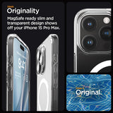 Spigen iPhone 15 Pro Max Skal Ultra Hybrid MagFit Vit
