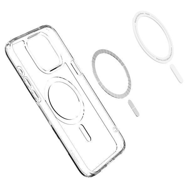 Spigen iPhone 15 Pro Max Skal Ultra Hybrid MagFit Vit