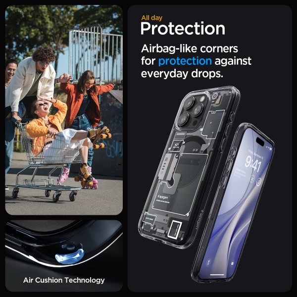 Spigen iPhone 15 Pro Max Skal Ultra Hybrid MagFit Zero One