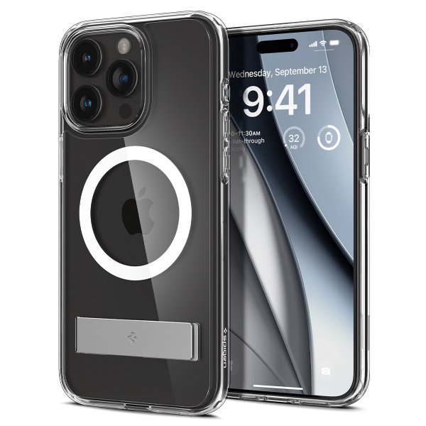 Spigen iPhone 15 Pro Max Skal Ultra Hybrid S MagFit Crystal Clear