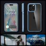 Spigen iPhone 15 Pro Max Skal Ultra Hybrid Sierra Blue
