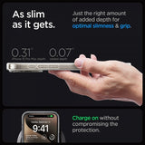 Spigen iPhone 15 Pro Max Skal Ultra Hybrid Zero One MagFit Natural Titanium