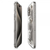 Spigen iPhone 15 Pro Max Skal Ultra Hybrid Zero One MagFit Natural Titanium