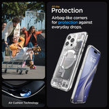 Spigen iPhone 15 Pro Max Skal Ultra Hybrid Zero One MagFit Vit