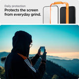 Spigen iPhone 15 Pro Max Skärmskydd GLAS.tR ALIGNmaster 2-pack