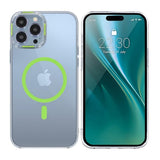 iPhone 15 Pro Max Skal TPU MagSafe Grön