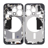 iPhone 15 Pro Mittenram med smådelar OEM - Titanblå