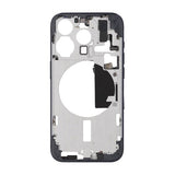 iPhone 15 Pro Mittenram med smådelar OEM - Titanblå