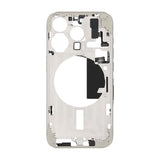 iPhone 15 Pro Mittenram med smådelar OEM - Titanvit