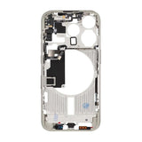 iPhone 15 Pro Mittenram med smådelar OEM - Titanvit