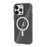 iPhone 15 Pro Skal Glitter MagSafe Svart