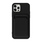 iPhone 15 Pro Skal Korthållare Svart