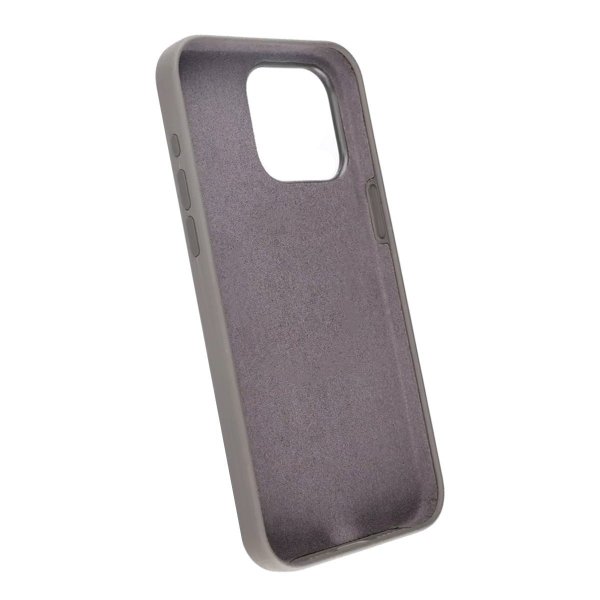 Rvelon iPhone 15 Pro Skal Silikon Grå