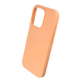 Rvelon iPhone 15 Pro Skal Silikon Peach