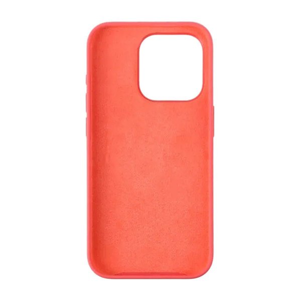 Rvelon iPhone 15 Pro Skal Silikon Röd