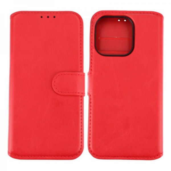 Rvelon iPhone 15 Pro Fodral Magnetiskt Avtagbart Skal Röd