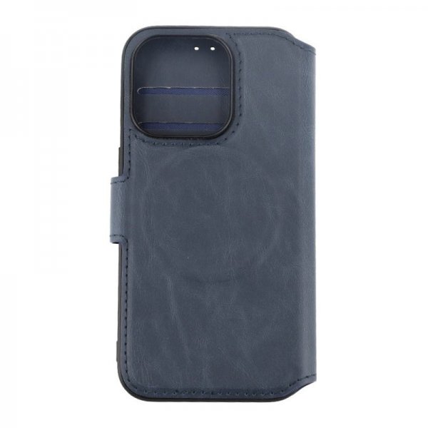 Rvelon iPhone 15 Pro Fodral 4 Kortfack MagSafe Blå