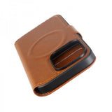 Rvelon iPhone 15 Pro Fodral 4 Kortfack MagSafe Brun