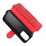 Rvelon iPhone 15 Pro Fodral 4 Kortfack MagSafe Röd
