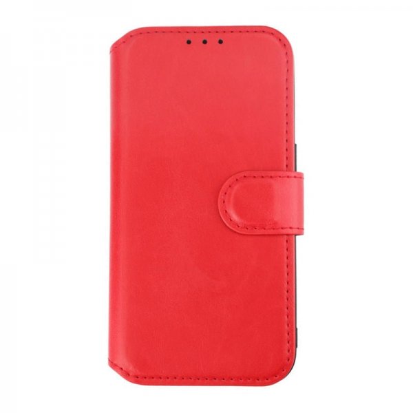 Rvelon iPhone 15 Pro Fodral 4 Kortfack MagSafe Röd