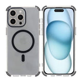 Rvelon iPhone 15 Pro Skal Förstärkta Hörn Svart