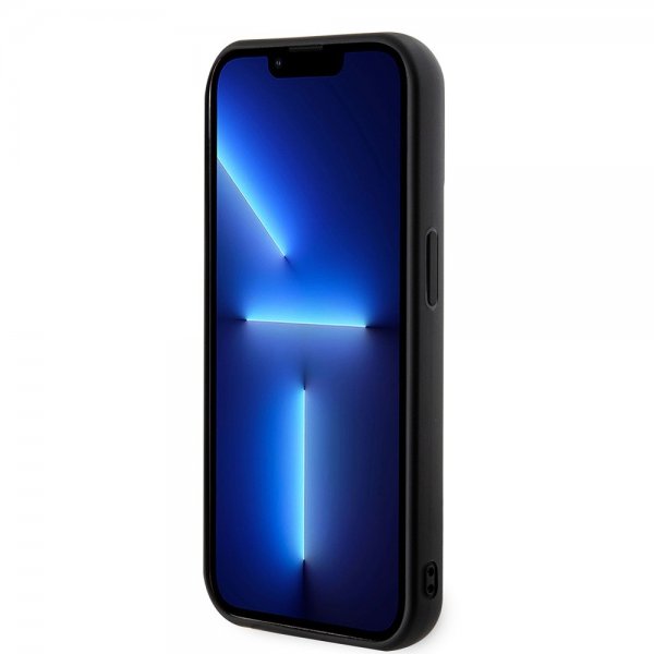 Karl Lagerfeld iPhone 15 Pro Skal 3D Rubber Karl Svart
