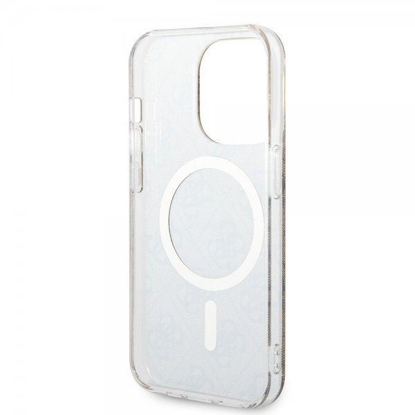 Guess iPhone 15 Pro Skal 4G Pattern MagSafe Brun