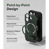 Ringke iPhone 15 Pro Skal Alles MagSafe Dark Green