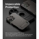 Ringke iPhone 15 Pro Skal Alles MagSafe Gun Metal