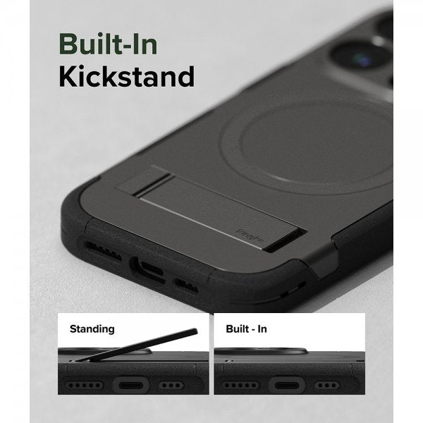 Ringke iPhone 15 Pro Skal Alles MagSafe Gun Metal