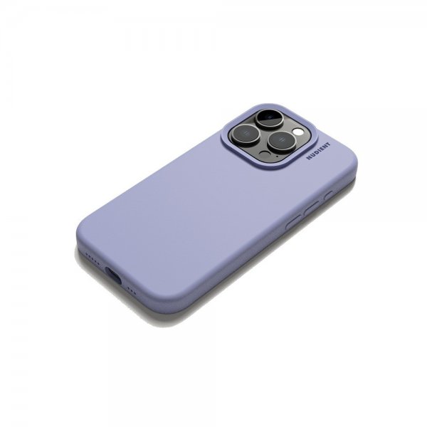 Nudient iPhone 15 Pro Skal Base Case Soft Purple